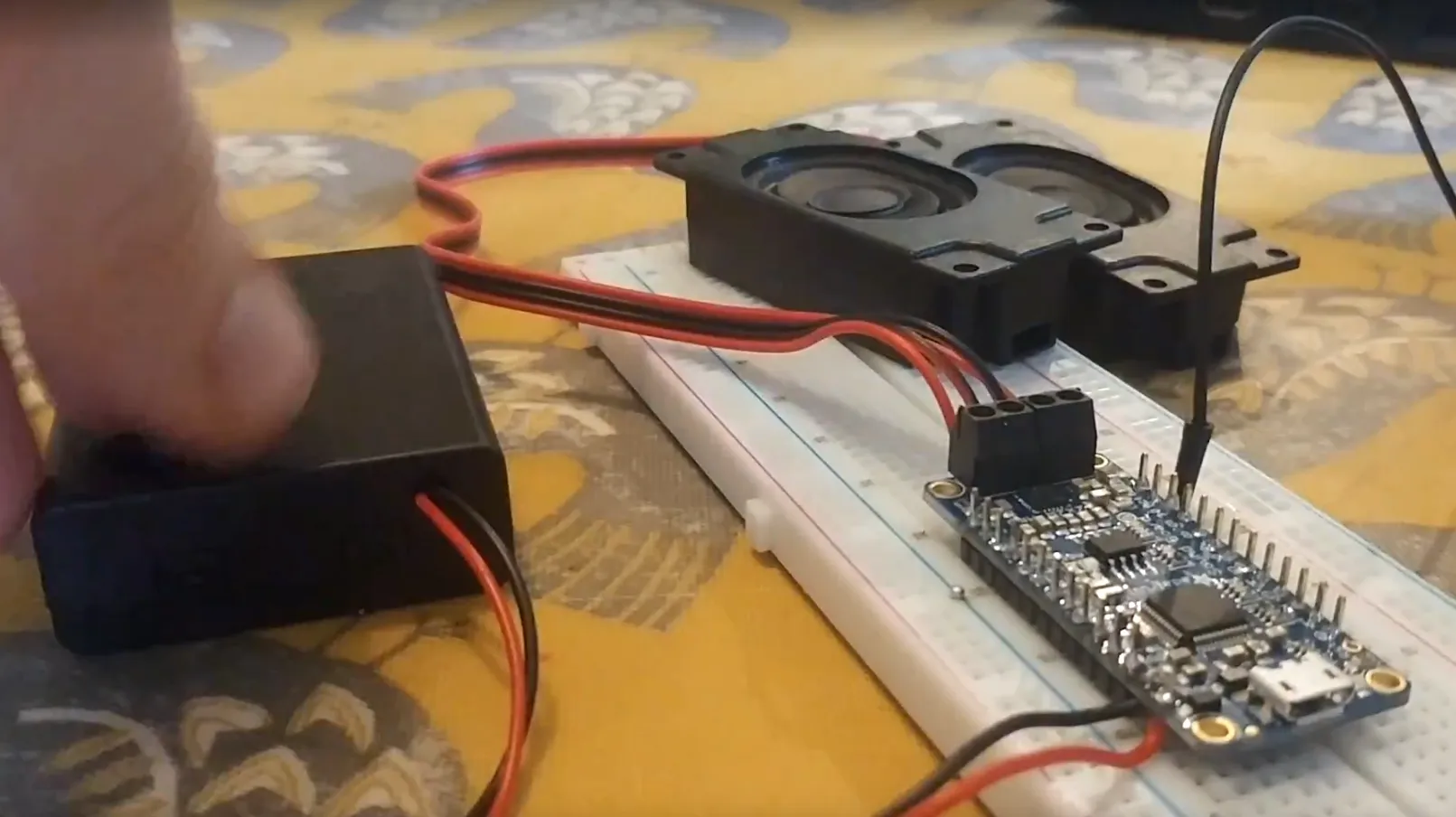 circuit board and small speakers