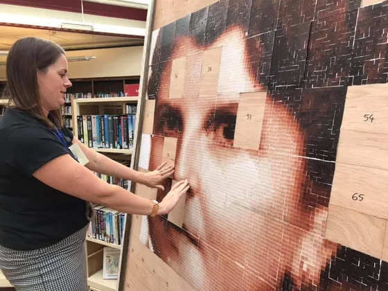 Nella Last Pixel Portrait