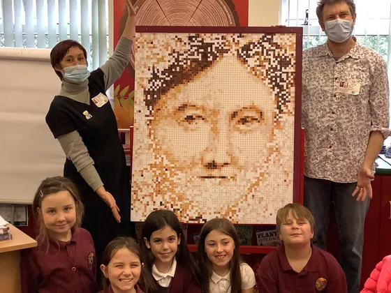 Dorothy Wordsworth School Pixel Portrait