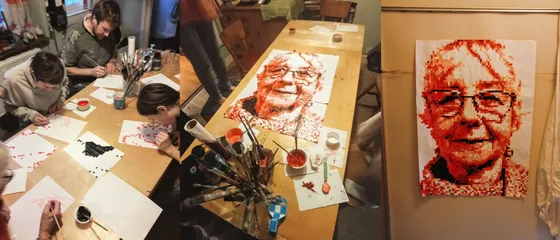 Pixel Portrait Experiments