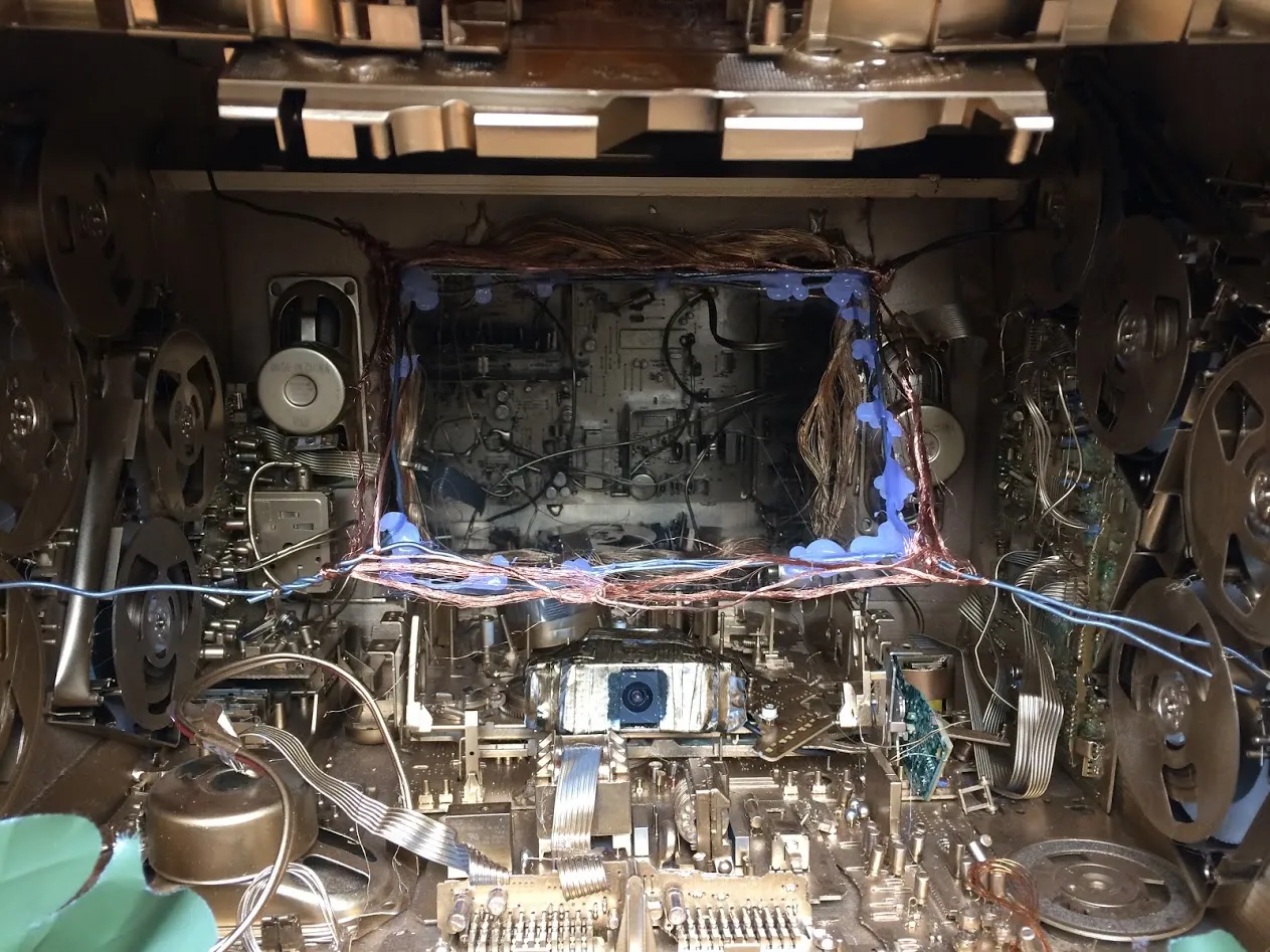 Lots of gold electronics