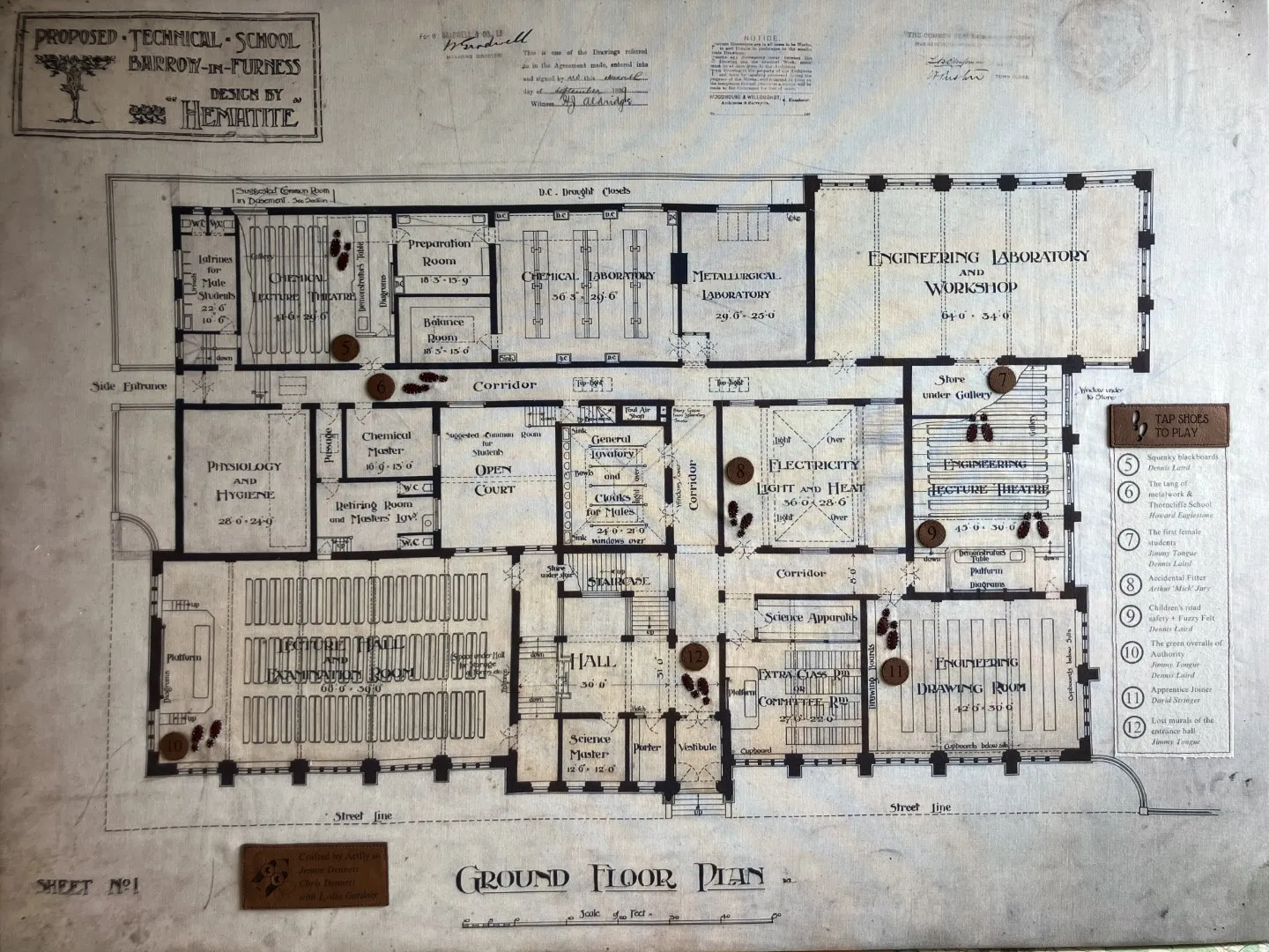 building floor pant
