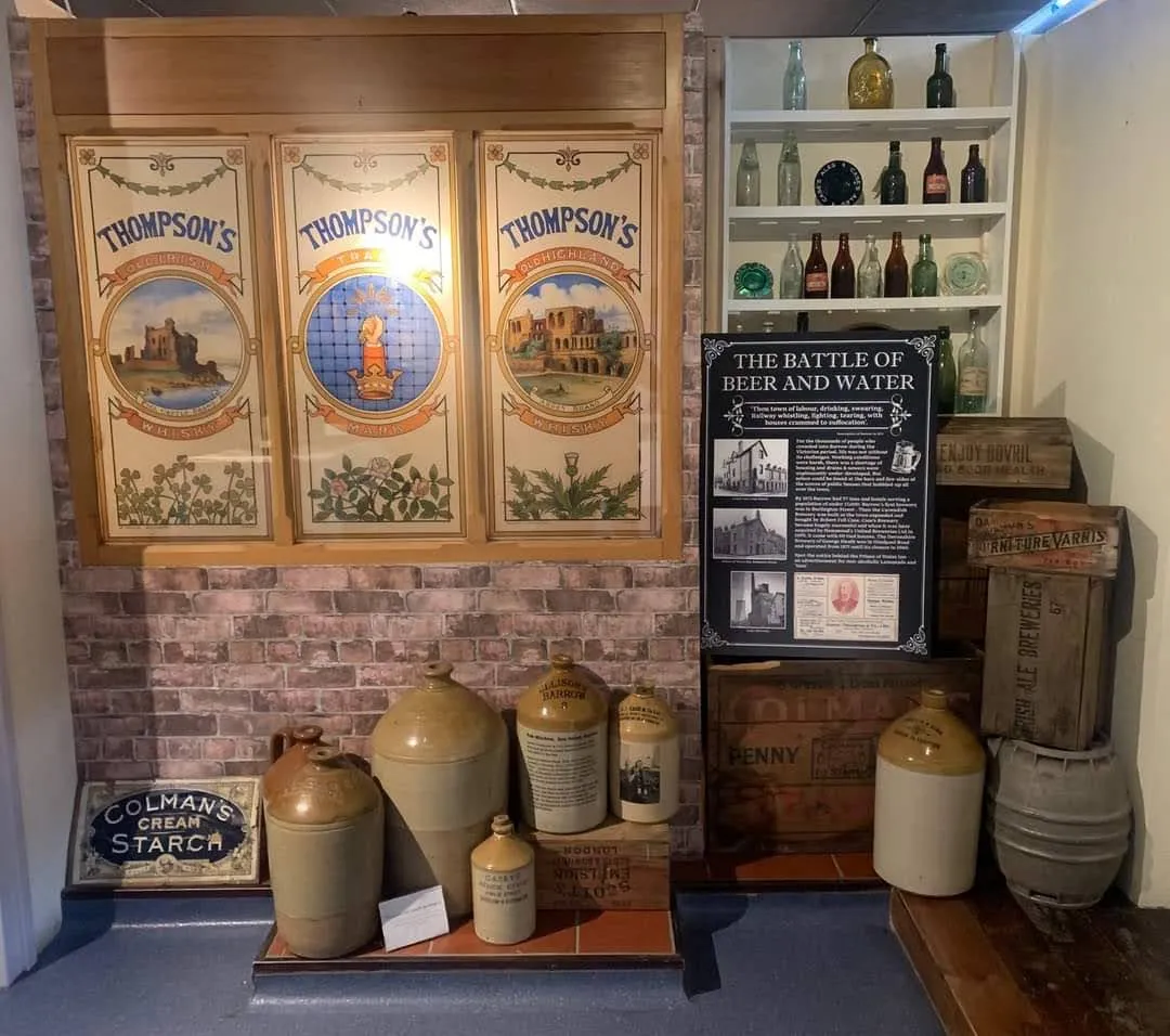 Pub mock up in museum